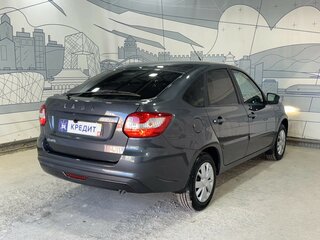 2020 Lada (ВАЗ) Granta I Рестайлинг, серый, 740000 рублей, вид 5