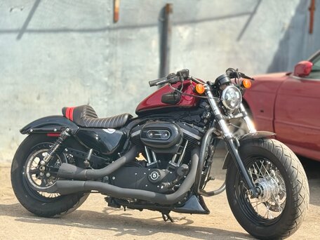 2011 Harley-Davidson Sportster 1200, чёрный, 950000 рублей, вид 2