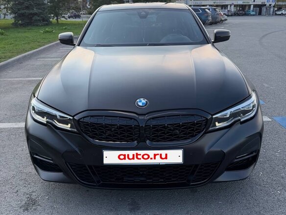 2021 BMW 3 серии 320i VII (G2x), чёрный, 3720000 рублей