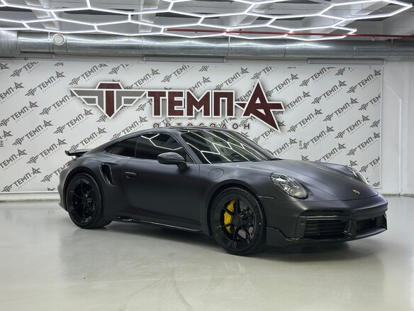 2021 Porsche 911 Turbo VIII (992), чёрный, 19500000 рублей - вид 11