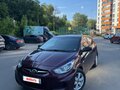 2011 Hyundai Solaris I, фиолетовый, 670000 рублей