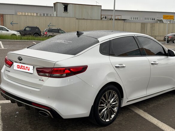 2016 Kia Optima IV, белый, 1880000 рублей - вид 4