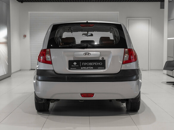 2007 Hyundai Getz I Рестайлинг, серебристый, 430000 рублей - вид 5
