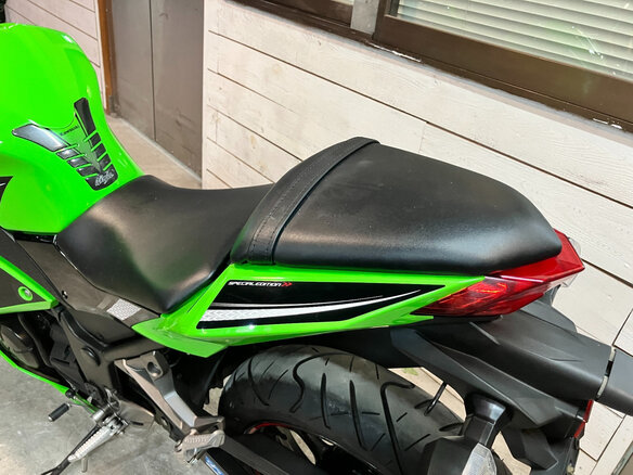 2014 Kawasaki Ninja 250R, зелёный, 399000 рублей - вид 7