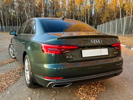 2018 Audi A4 V (B9), зелёный, 2450000 рублей, вид 3