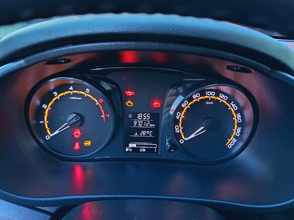2020 Lada (ВАЗ) Granta I Рестайлинг, чёрный, 580000 рублей - вид 9