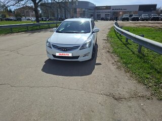2016 Hyundai Solaris I Рестайлинг, белый, 1020000 рублей, вид 3