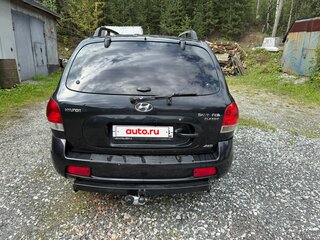 2008 Hyundai Santa Fe Classic Classic, чёрный, 650000 рублей, вид 3