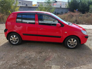 2007 Hyundai Getz I Рестайлинг, красный, 600000 рублей, вид 3