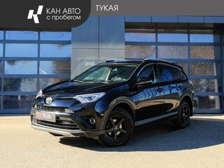 2018 Toyota RAV4 IV (XA40) Рестайлинг, чёрный, 2395000 рублей, вид 1
