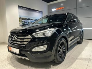 2012 Hyundai Santa Fe III, чёрный, 1875000 рублей, вид 2