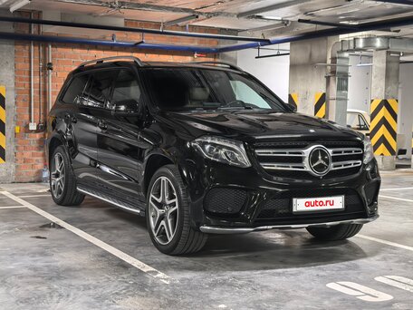 2016 Mercedes-Benz GLS 500 I (X166), чёрный, 3498000 рублей, вид 1