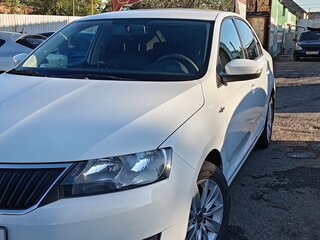 2018 Skoda Rapid I Рестайлинг, белый, 1300000 рублей, вид 1