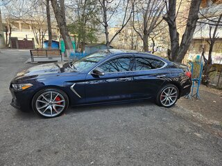2021 Genesis G70 I, синий, 3500000 рублей, вид 4