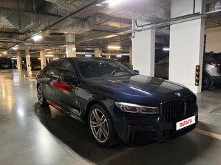 2021 BMW 7 серии Long 730Ld xDrive VI (G11/G12) Рестайлинг, чёрный, 8700000 рублей, вид 3