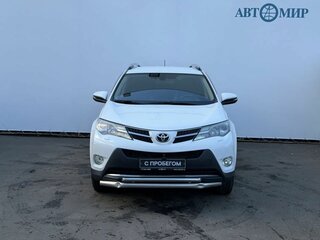 2013 Toyota RAV4 III (XA30) Рестайлинг, белый, 1850000 рублей, вид 2