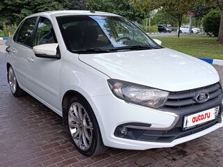 2018 Lada (ВАЗ) Granta I Рестайлинг, белый, 625000 рублей, вид 3