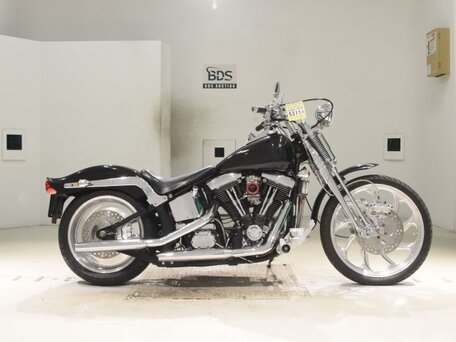 1992 Harley-Davidson Springer Softail, чёрный, 958000 рублей, вид 2