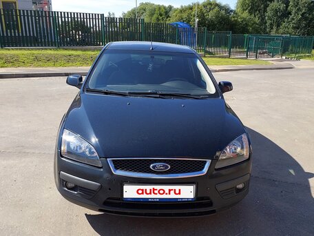 2007 Ford Focus II, чёрный, 520000 рублей, вид 1