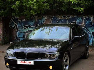 2006 BMW 7 серии 750i IV (E65/E66) Рестайлинг, синий, 1300000 рублей, вид 3