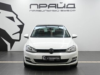 2013 Volkswagen Golf VII, белый, 1309900 рублей, вид 2