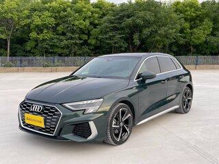 2021 Audi A3 Sportback 35 TFSI IV (8Y), зелёный, 2700000 рублей, вид 1