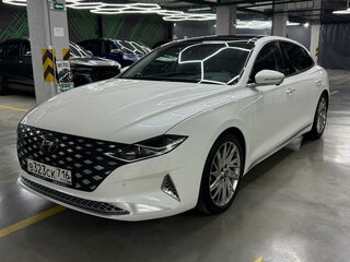 2021 Hyundai Grandeur VI Рестайлинг, белый, 3500000 рублей, вид 3