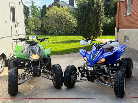 2003 Arctic Cat 400 Series, зелёный, 459000 рублей, вид 4
