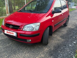2003 Hyundai Getz I, красный, 360000 рублей, вид 1