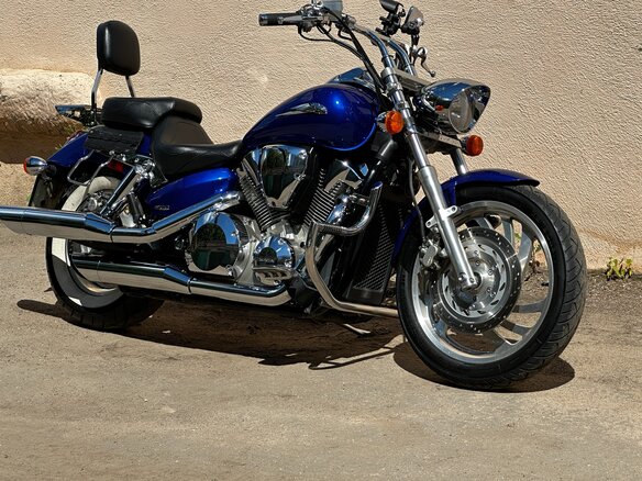 2005 Honda VTX 1300, синий, 707000 рублей - вид 30
