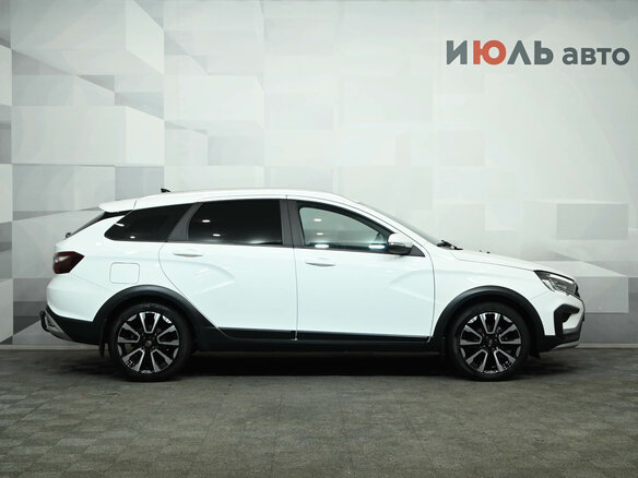 2024 Lada (ВАЗ) Vesta SW Cross I Рестайлинг (NG), белый - вид 9