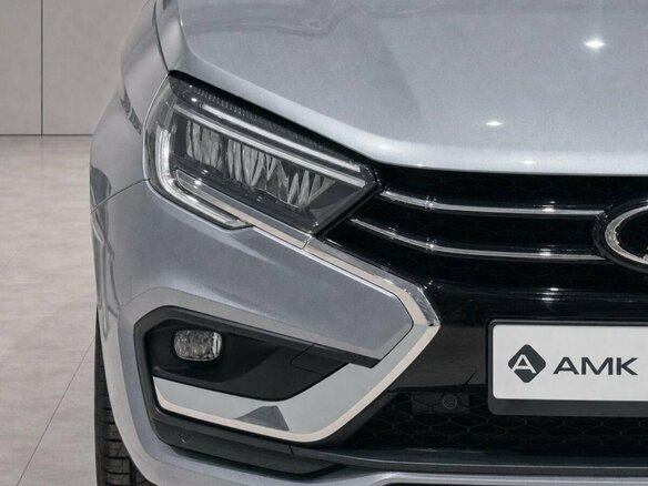 2026 Lada (ВАЗ) Vesta I Рестайлинг (NG), серебристый - вид 3
