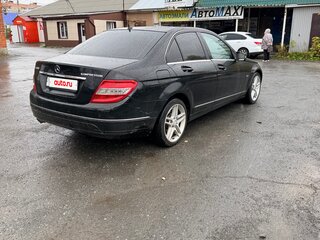 2009 Mercedes-Benz C-Класс 180 5G-TRONIC III (W204), чёрный, 1100000 рублей, вид 5