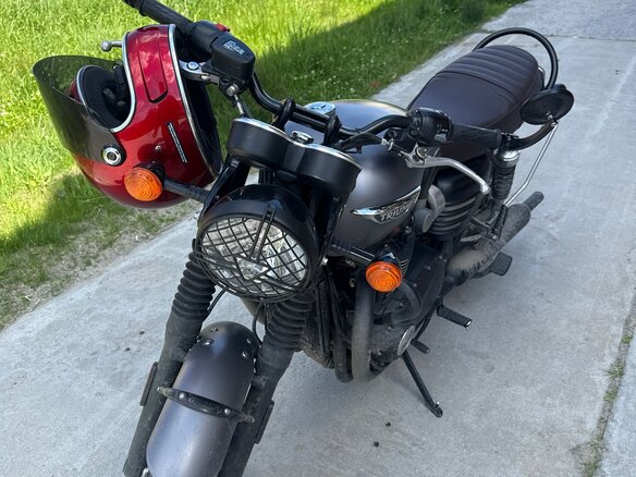 2016 Triumph Bonneville T120, серый, 1100000 рублей - вид 5