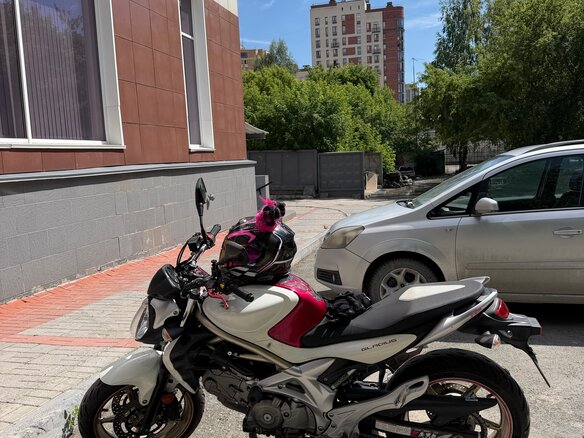 2009 Suzuki SFV 650 Gladius, красный, 350000 рублей - вид 6