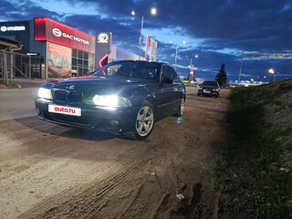 1996 BMW 5 серии 523i IV (E39), чёрный, 520000 рублей, вид 1