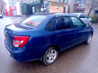 2013 Lada (ВАЗ) Granta I, синий, 270000 рублей, вид 5