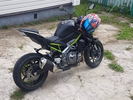 2019 Kawasaki Z 900, чёрный, 1150000 рублей, вид 3