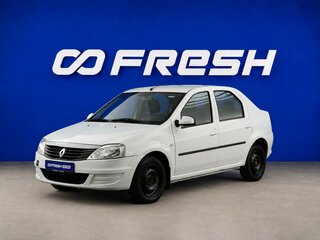 2013 Renault Logan I Рестайлинг, белый, 399077 рублей, вид 5