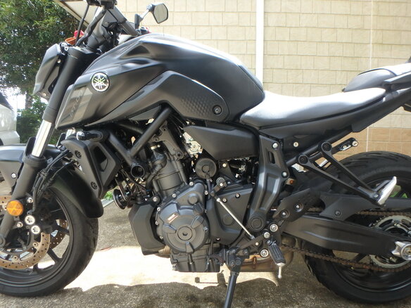 2024 Yamaha MT-07 (FZ-07), чёрный, 970000 рублей - вид 11