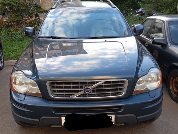 2008 Volvo XC90 I Рестайлинг, синий - вид 9