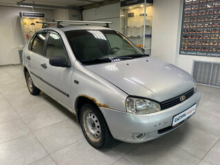 2008 Lada (ВАЗ) Kalina I, серебристый, 155000 рублей, вид 3
