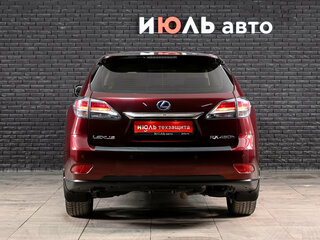 2014 Lexus RX 450h III Рестайлинг, красный, 2300000 рублей, вид 5