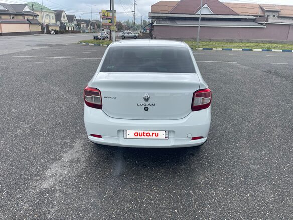 2016 Renault Logan II, белый, 375000 рублей - вид 6