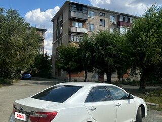 2014 Toyota Camry VII (XV50), белый, 1450000 рублей, вид 3