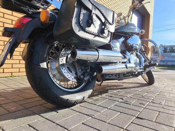 2012 Honda Shadow 750, чёрный, 730000 рублей - вид 1