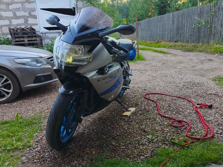 2008 BMW K 1200 S, синий, 550000 рублей, вид 1