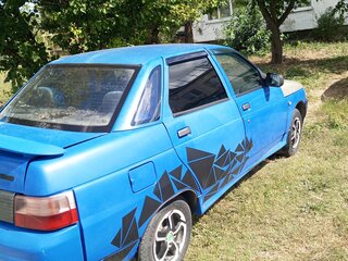 1998 Lada (ВАЗ) 2110, синий, 140000 рублей, вид 2