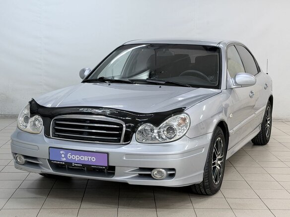 2007 Hyundai Sonata ТагАЗ IV (EF) Рестайлинг, серебристый, 438000 рублей