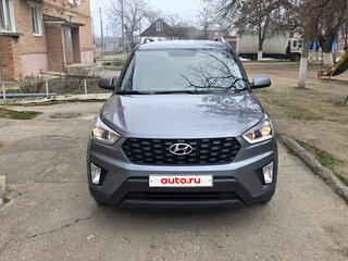 2021 Hyundai Creta I Рестайлинг, серый, 1900000 рублей, вид 2